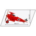 COBI: Fokker Dr. I „Roter Baron” Bauset (2996)