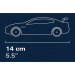 COBI: Maserati Grandturismo GT3 R Rennwagen Bausatz (24567)