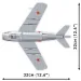 COBI: MiG-15 Fagot Flugzeug-Bauset (2416)