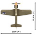 COBI: Mustang P-51B Flugzeug-Bauset (5869)