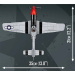 COBI: Mustang P-51D „TOP GUN: Maverick” Flugzeug-Bausatz (5846)