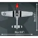 COBI: Mustang P-51D „TOP GUN: Maverick” Flugzeug-Bausatz (5846)