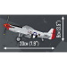 COBI: Mustang P-51D „TOP GUN: Maverick” Flugzeug-Bauset (5847)