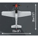 COBI: Mustang P-51D „TOP GUN: Maverick” Flugzeug-Bauset (5847)