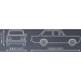 COBI: Opel Rekord C Schwarze Witwe Bausatz (24597)