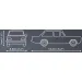 COBI: Opel Rekord C Schwarze Witwe Bausatz (24597)