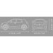 COBI: Renault 5 E-Tech gelbes Auto-Bauset (24673)