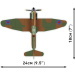 COBI: Spitfire Mk I N3200 Imperial War Museum Duxford Flugzeug-Bauset (5868)