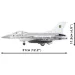 COBI: Streitkräfte F-16AM Fighting Falcon Bausatz (5893) Bild 6