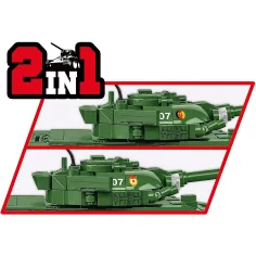 COBI: Streitkräfte T-72 (Ostdeutschland/Sowjetunion) Panzer-Bausatz (2625) Bild 6