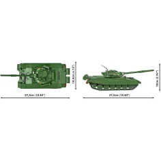 COBI: Streitkräfte T-72 (Ostdeutschland/Sowjetunion) Panzer-Bausatz (2625) Bild 9
