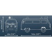 COBI: Volkswagen T2b Feuerwehr-Bausatz (24622)