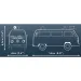 COBI: Volkswagen T2b Feuerwehr-Bausatz (24622)