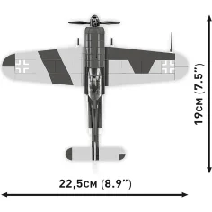 COBI: Zweiter Weltkrieg Focke-Wulf FW 190 F-8 Bauset (5871) Bild 5