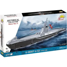 COBI: Zweiter Weltkrieg U-Boot U-52 (Typ VIIB) Schiffsbausatz (4852) Bild 1