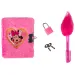 Canenco: Geheimes Minnie Maus Tagebuch mit Schloss und UV-Lampe