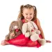 Cappuccino Hase Plüschfigur 36 cm - Lumpin