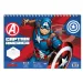 Captain America kreatives Malbuch mit Schablone und Aufklebern in mehreren Varianten
