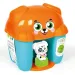 Clemmy brauner Hund weiches Bauspiel-Set in Aufbewahrungsbox - Clementoni