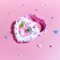 Decoden Magic - Zauberdekor: herzförmige Schmuckschatulle Bild 3