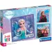 Die Eiskönigin – Lustige Momente 3x48 Teile Supercolor Puzzle – Clementoni