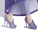 Die Eiskönigin: Eislaufende Elsa Puppe - Mattel