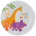 Dino-Party Papierteller-Set, 8 Stück, 23 cm