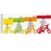 Dino Sport blau-weiß-rot Kinderfahrrad, Größe 10 – Dino Bikes Bild 2