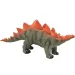 Dino World: Stegosaurus-Dinosaurierfigur aus Vinyl mit Geräuschfunktion und Baumwollfüllung in 35 cm Größe