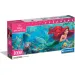 Disney+ - Die kleine Meerjungfrau 1000-teilige Panorama-Puzzle mit Poster - Clementoni