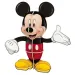 Disney: 104-teiliges Mickey-Maus-Puzzle + 3D-Mickey-Modell - Clementoni