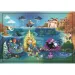 Disney: Die kleine Meerjungfrau Landkarte Puzzle 1000 Teile - Clementoni