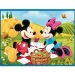 Disney: Mickey und Minnie Puzzle und Memokarten 2-in-1 Set - Trefl
