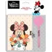 Disney: Minnie Maus geheimes Tagebuch mit Schloss und Pompon-Stift 12x18cm 60 Seiten