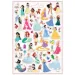Disney Prinzessin 300-teiliger Aufkleber-Set