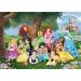 Disney Prinzessinnen 104-teiliges Super Color Puzzle - Clementoni
