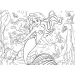 Disney Prinzessinnen 2-in-1 Maxi Puzzle 4x48 Teile und Malbuch 35x25cm – Lisciani