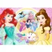Disney Prinzessinnen: Ariel und Belle 100-teiliges schimmerndes Puzzle - Trefl