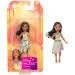 Disney Prinzessinnen: Mini-Prinzessin Pocahontas Puppe mit glänzendem Rock – Mattel