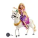 Disney Prinzessinnen Rapunzel und Maximus Figuren - Mattel