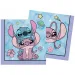 Disney Stitch und Angel – Packung mit 20 zweilagigen Papierservietten.