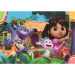 Dora die Entdeckerin 2x20-teiliges Supercolor Puzzle – Clementoni