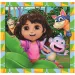 Dora die Entdeckerin 3x48 Teile Supercolor Puzzle - Clementoni
