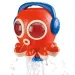 Dreharmiger Oktopus-Badespielzeug