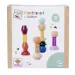 Eichhorn: Montessori-Holzturm Bausteine – Kreatives Balancierspiel - Simba Toys