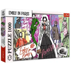 Emily in der Glut - Modeinspiration 1000-teiliges Puzzle - Trefl Bild 1