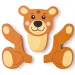 Fa 4-teiliges Baby-Puzzle - Woodyland