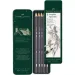 Faber-Castell: Aquarell-Grafitstift-Set in Metalldose, 5-teilig