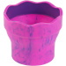 Faber-Castell: Click and Go rosa Marmor-Pinselbecher
