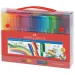 Faber-Castell: Connector Filzstift-Set – 60er Set in praktischer Aufbewahrungsbox